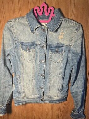 Cello Light Blue Girls' Denim Jean Jacket